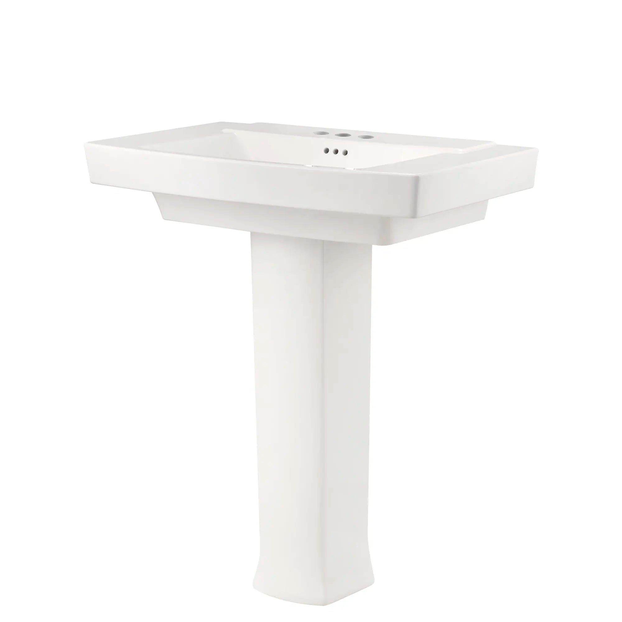 Combinaison de dessus et de pieds d'évier sur colonne Townsend® central de 4 po // BLANC // 45163_0328400.020__1__0_CDNwebp.webp