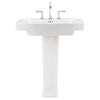 [0328800.020] Townsend® 8-Inch Widespread Pedestal Sink Top and Leg Combination - White
