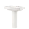 [0328800.020] Townsend® 8-Inch Widespread Pedestal Sink Top and Leg Combination - White