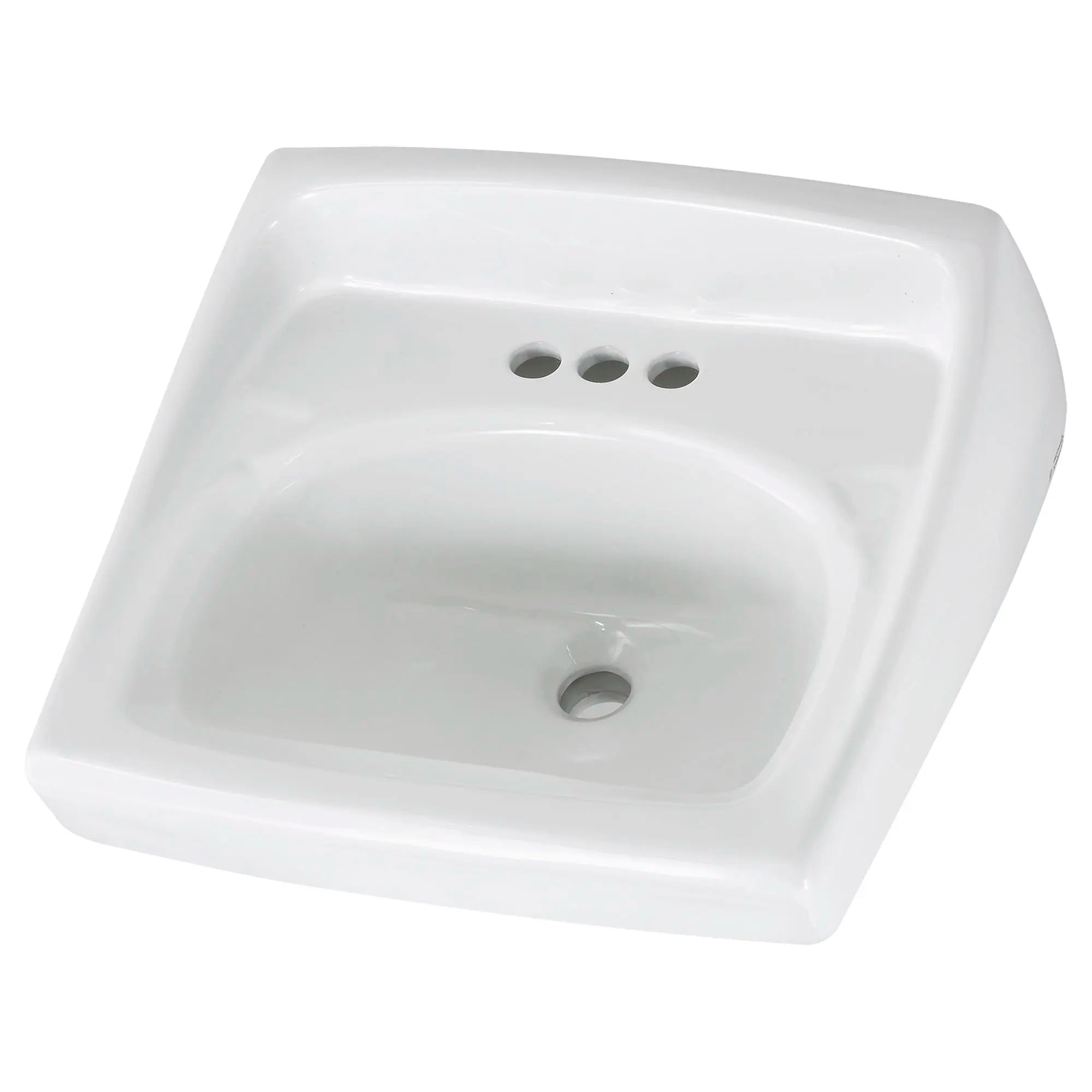 Lavabo mural Lucerne pour support exposé avec entraxe de 4 po // BLANC // 45291_0355027020__1__0_CDNwebp.webp