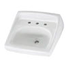 [0356915.020] Lucerne® Wall-Hung Sink Less Overflow With 8-Inch Widespread - White
