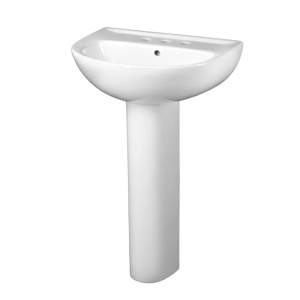 Combinaison de lavabo Evolution®, 24 po, à grand écartement 8 po // BLANC // 45677_0468800020__1__0_CDNwebp.webp