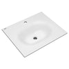 [1297001.020] Studio® S 24-Inch Vitreous China Vanity Sink Top Center Hole Only - White