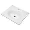 [1297001.020] Studio® S 24-Inch Vitreous China Vanity Sink Top Center Hole Only - White