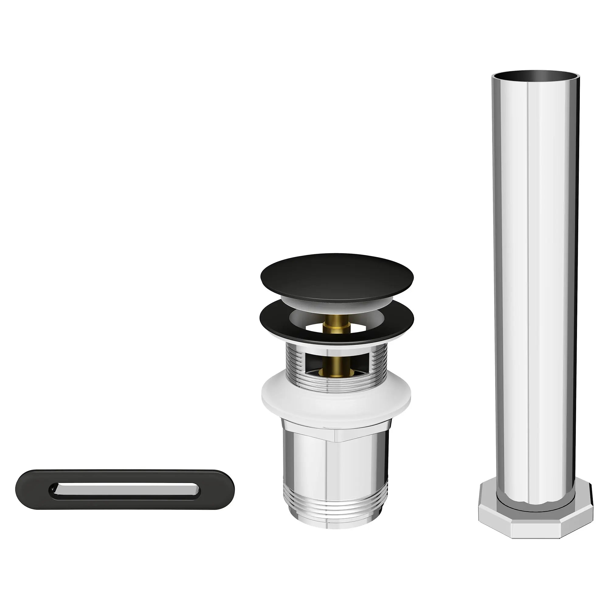 Ensemble de drain pour baignoire autoportante Studio® S // NOIR MAT // 46823_1582200243_0_CDNwebp.webp