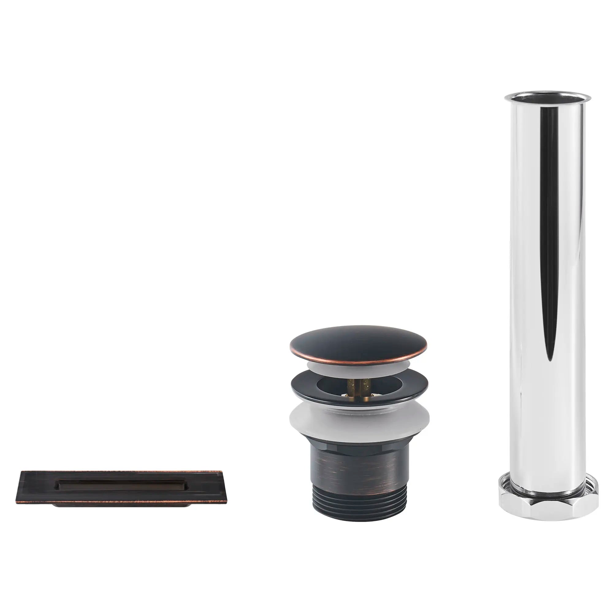 Ensemble de drain et trop-plein pour baignoire autoportante Town Square® S // BRONZE LEGACY // 46881_1614305278_0_CDNwebp.webp