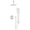 [1660186.002] 6-Inch Ceiling Mount Rain Showerhead Arm - Polished Chrome