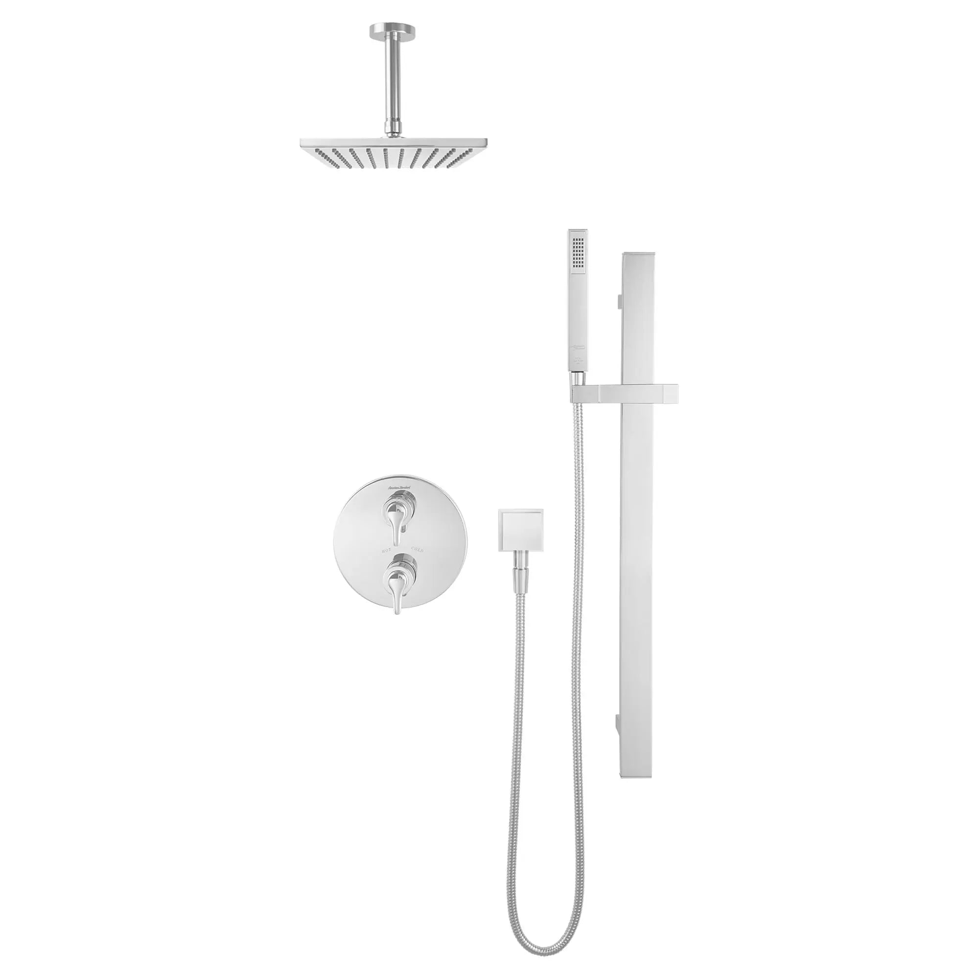 Bras de pomme de douche à effet pluie de 6 po pour montage au plafond // CHROME POLI // 47091_1660186002_1_0_CDNwebp.webp