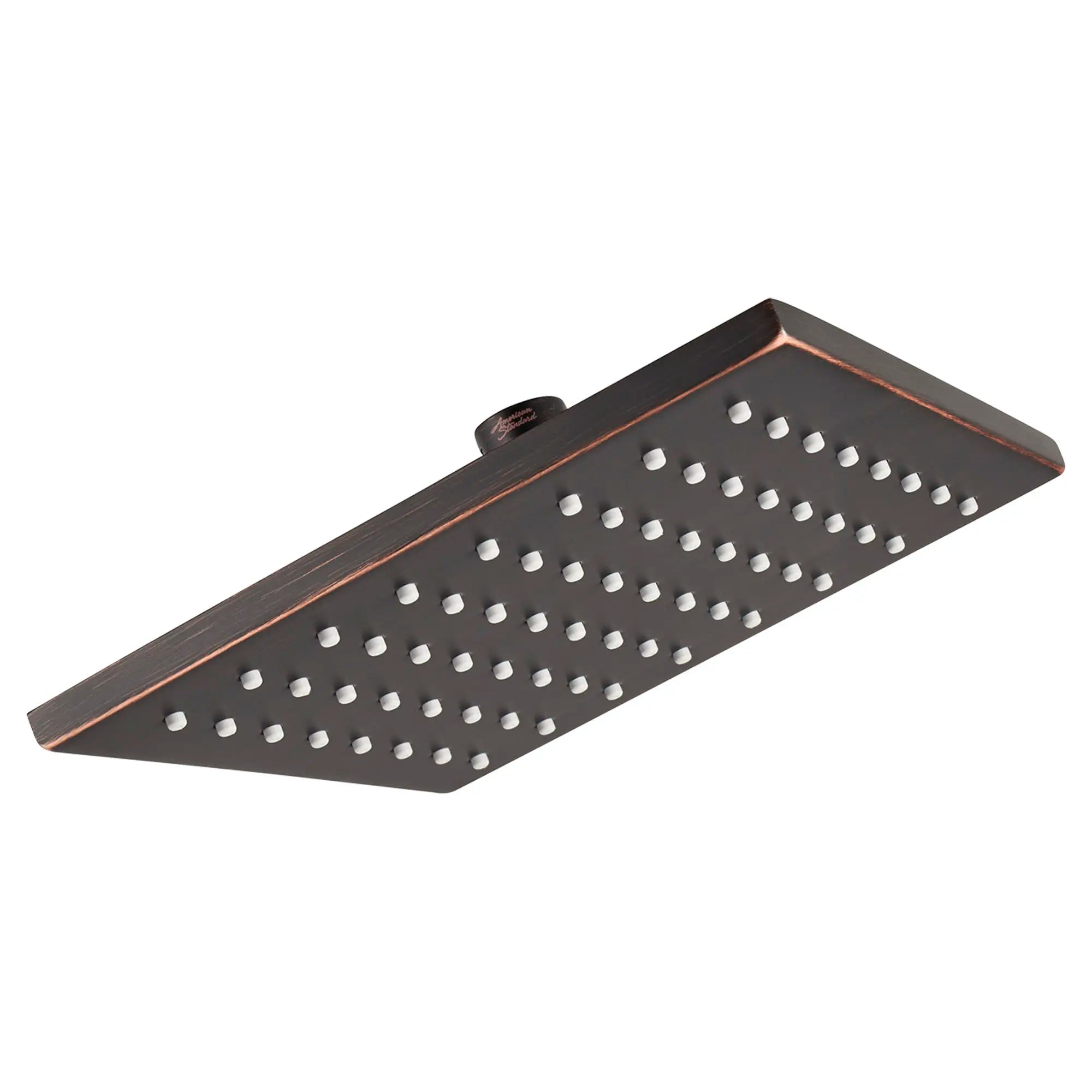 Pomme de douche à effet pluie carrée à économie d'eau de 1,8 gpm/6,8 L/min de 8 po // BRONZE LEGACY // 47464_1660788.278_Angle_0_CDNwebp.webp