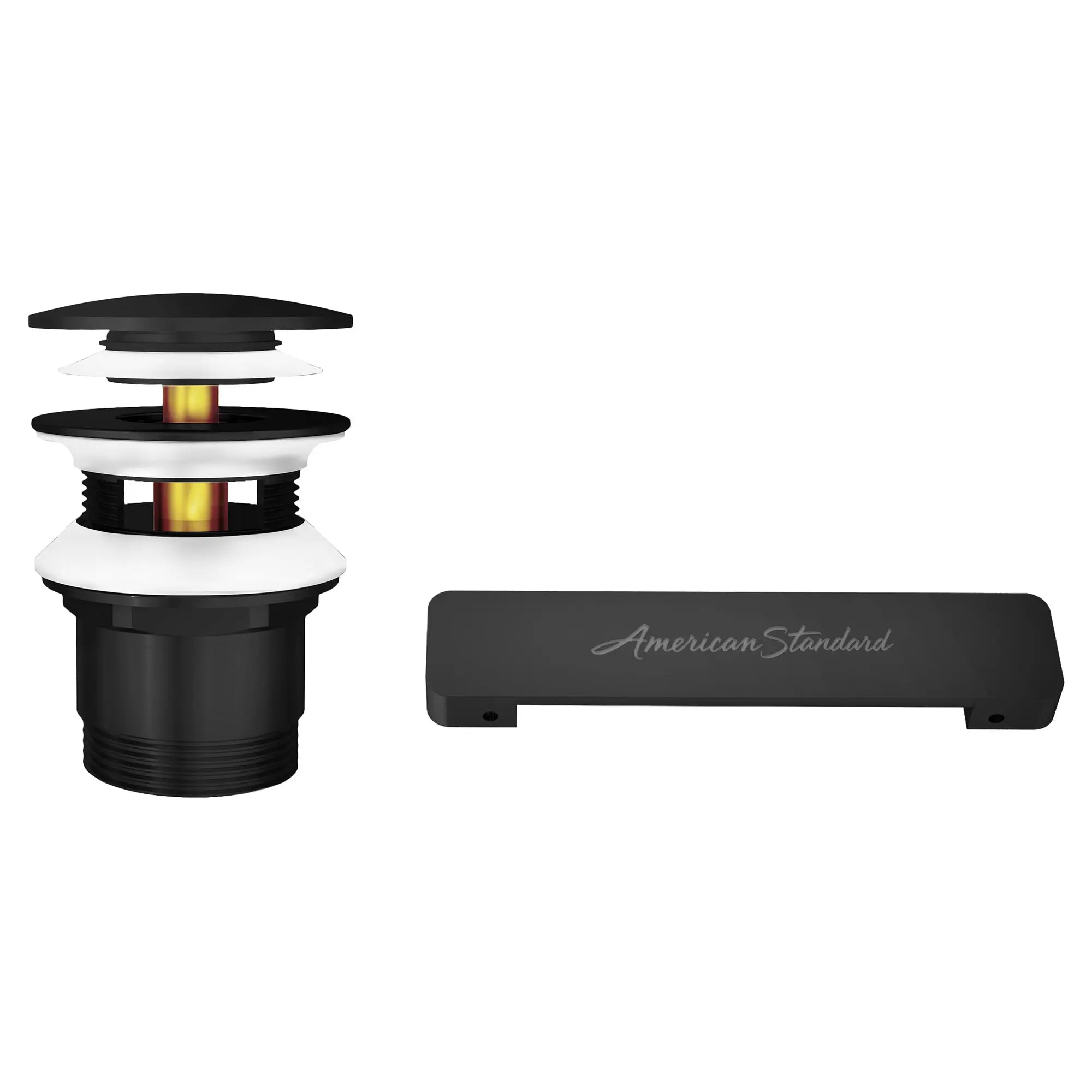 Couvercle de trop-plein et ensemble de drain pour baignoire autoportante // NOIR MAT // 47514_1680100243_0_CDNwebp.webp