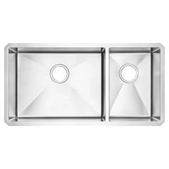Pekoe® 35 x 18-Inch Stainless Steel Undermount Double-Bowl Kitchen Sink // STAINLESS STL // 47621_18CR9351800075_CDNwebp.webp