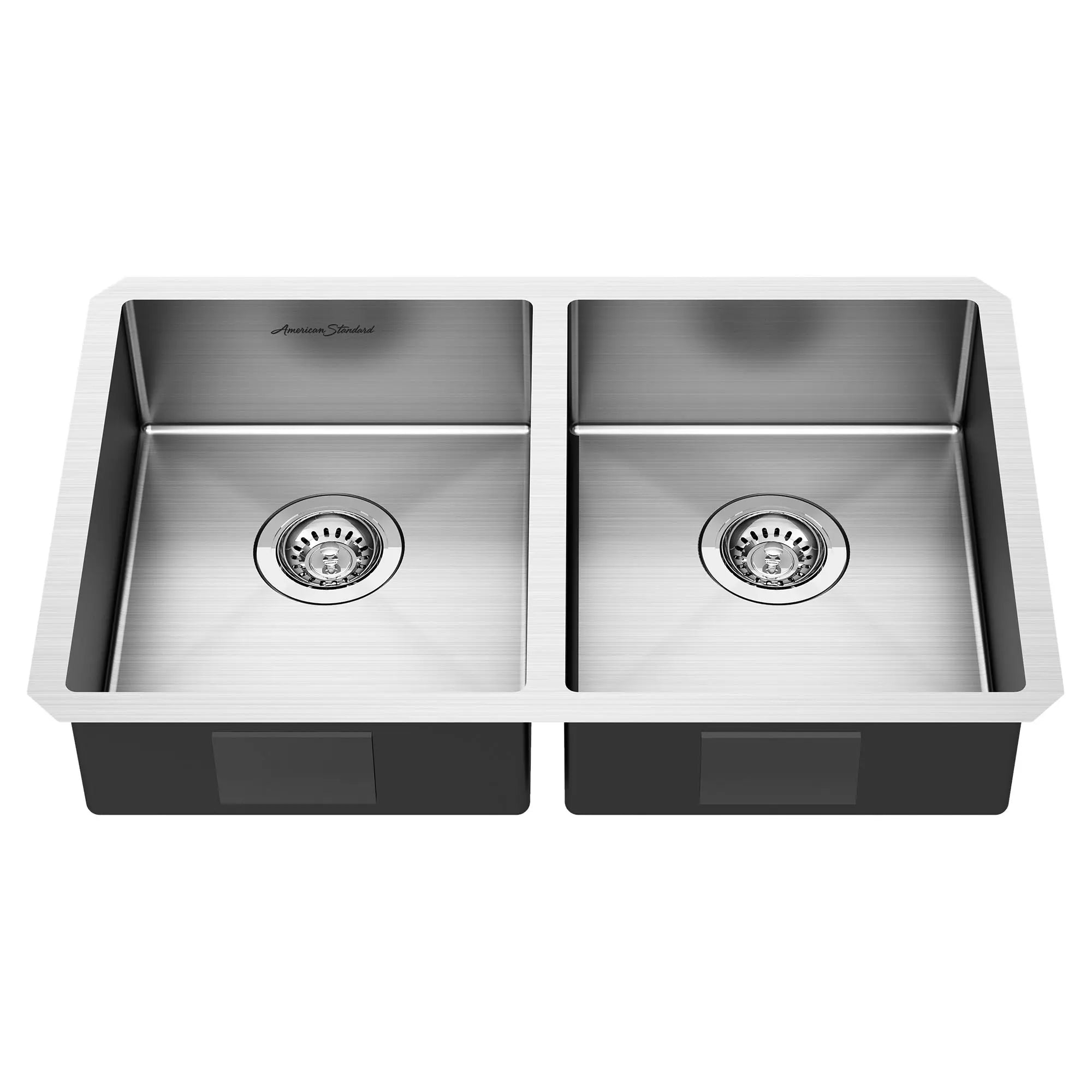 Évier de cuisine Pekoe®  en acier inoxydable à cuve double, à montage sous plan, 29 x 18 po, ADA // INOX // 47832_18DB6291800075_0_CDNwebp.webp