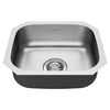 [18SB6181600S.075] Portsmouth® 18 x 16-Inch Stainless Steel Undermount Single-Bowl ADA Kitchen Sink - Stainless Steel