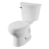 [212CA104.020] Retrospect Champion PRO Two-Piece 1.28 gpf/4.8 Lpf Standard Height Elongated Toilet Less Seat - White