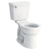 [213BA104.020] Portsmouth® Champion® PRO Two-Piece 1.28 gpf/4.8 Lpf Chair Height Round Front Toilet - White