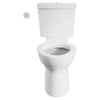 [215AA769.020] Cadet® Touchless Chair Height Elongated Toilet with Locking Device - Less Seat - White