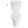 [215AA769.020] Cadet® Touchless Chair Height Elongated Toilet with Locking Device - Less Seat - White
