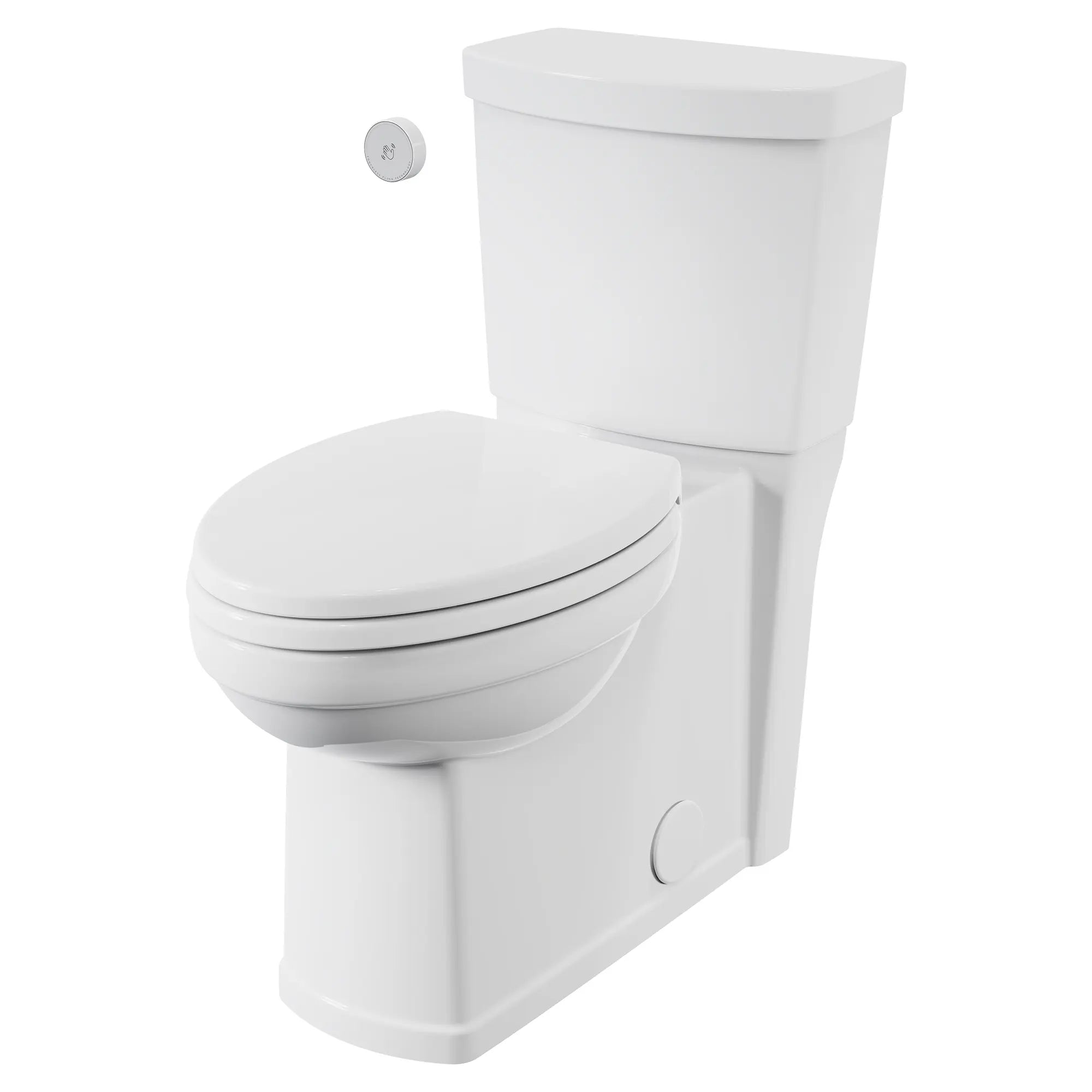 Toilette Estate® à activation sans contact à jupe, 2 pièces, 4,8 Lpc/1,28 gpc, à cuvette allongée à hauteur de chaise avec siège // BLANC // 49755_240AA709020_3_0_CDNwebp.webp