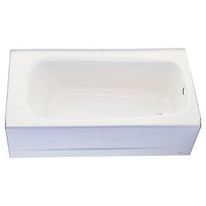 [2461002.011] Cambridge® Americast® 60 x 32-Inch Integral Apron Bathtub With Right-Hand Outlet - Arctic