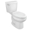 [250DA104.020] Colony®3 Two-Piece 1.28 gpf/4.8 Lpf Standard Height Round-Front Toilet Less Seat - White