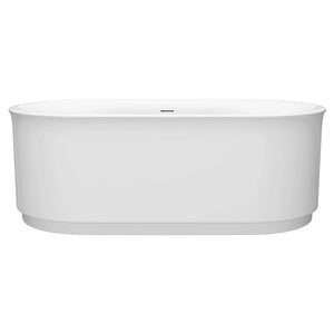 [2549004.020] Studio® S 68 x 34-Inch Freestanding Bathtub Center Drain With Integrated Overflow - White