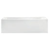 [2573202.020] Studio® 60 x 30-Inch Integral Apron Bathtub Above Floor Rough With Left-Hand Outlet - White