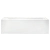 [2574102.011] Studio® 60 x 32-Inch Integral Apron Bathtub Above Floor Rough With Right-Hand Outlet - White