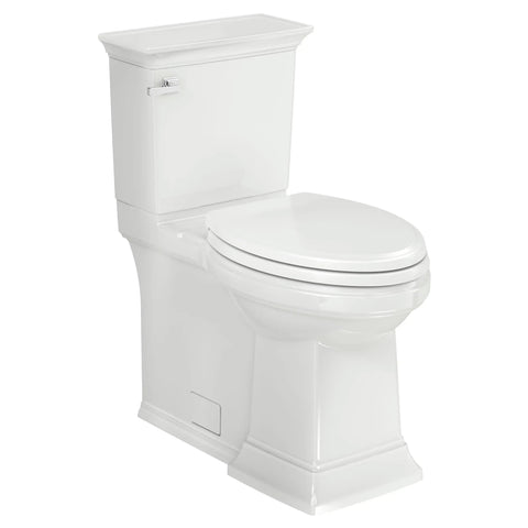 Toilette Town Square® S à jupe, 2 pièces, 1,28 gpc/4,8 lpc, à cuvette allongée à hauteur de chaise avec siège