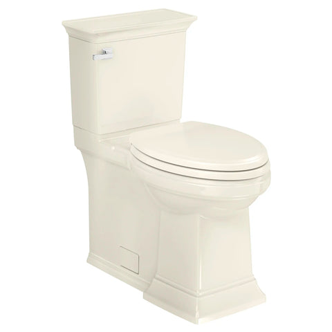 Toilette Town Square® S à jupe, 2 pièces, 1,28 gpc/4,8 lpc, à cuvette allongée à hauteur de chaise avec siège