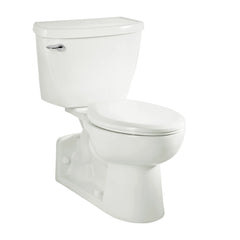 [2878100.020] Yorkville® Two-Piece Pressure Assist 1.1 gpf/4.2 Lpf Chair Height Back Outlet Elongated EverClean® Toilet - White