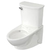 [2882107.020] Glenwall® VorMax® Two-Piece 1.28 gpf/4.8 Lpf Back Outlet Elongated Wall-Hung EverClean® Toilet - White