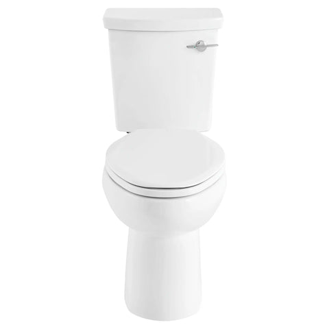 Toilette H2Option® ADA, 2 pièces, chasse double 1,28 gpc/4,8 lpc et 0,92 gpc/3,5 lpc, à cuvette allongée à hauteur de chaise, levier de déclenchement à droite, sans siège
