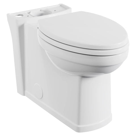 Estate® - toilette à jupe, deux pièces, 1,28 gpc/4,8 lpc, cuvette allongée, à hauteur de chaise, avec siège 