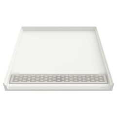Townsend 38 x 38-Inch Single Threshold ADA Shower Base With Center Drain // SOFT WHITE // 54624_3838AMFCOL218_CDNwebp.webp