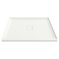Townsend 48 x 36-Inch Single Threshold Shower Bases With Center Drain // SOFT WHITE // 56621_4836SMCOL218_CDNwebp.webp