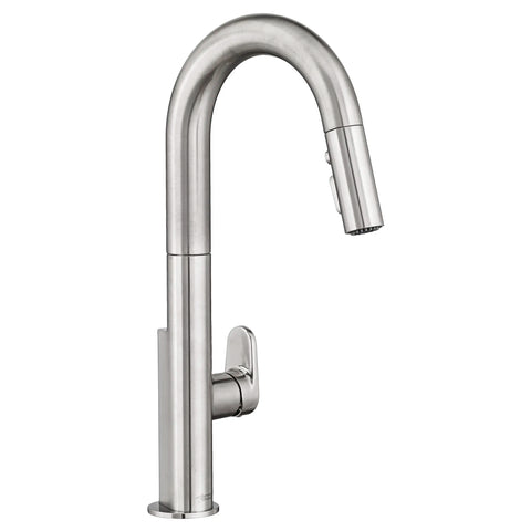 Robinet de cuisine rétractable Beale à monocommande et jet double, 1,5 gpm