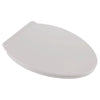 [5055A65C.020] Contemporary Slow-Close & Easy Lift-Off Elongated Toilet Seat for VorMax® CleanCurve® Style Rims - White