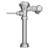 [6147111.002] Ultima Manual Toilet Flush Valve, Diaphragm-Type, 1.1 gpf/4.2 Lpf - Polished Chrome