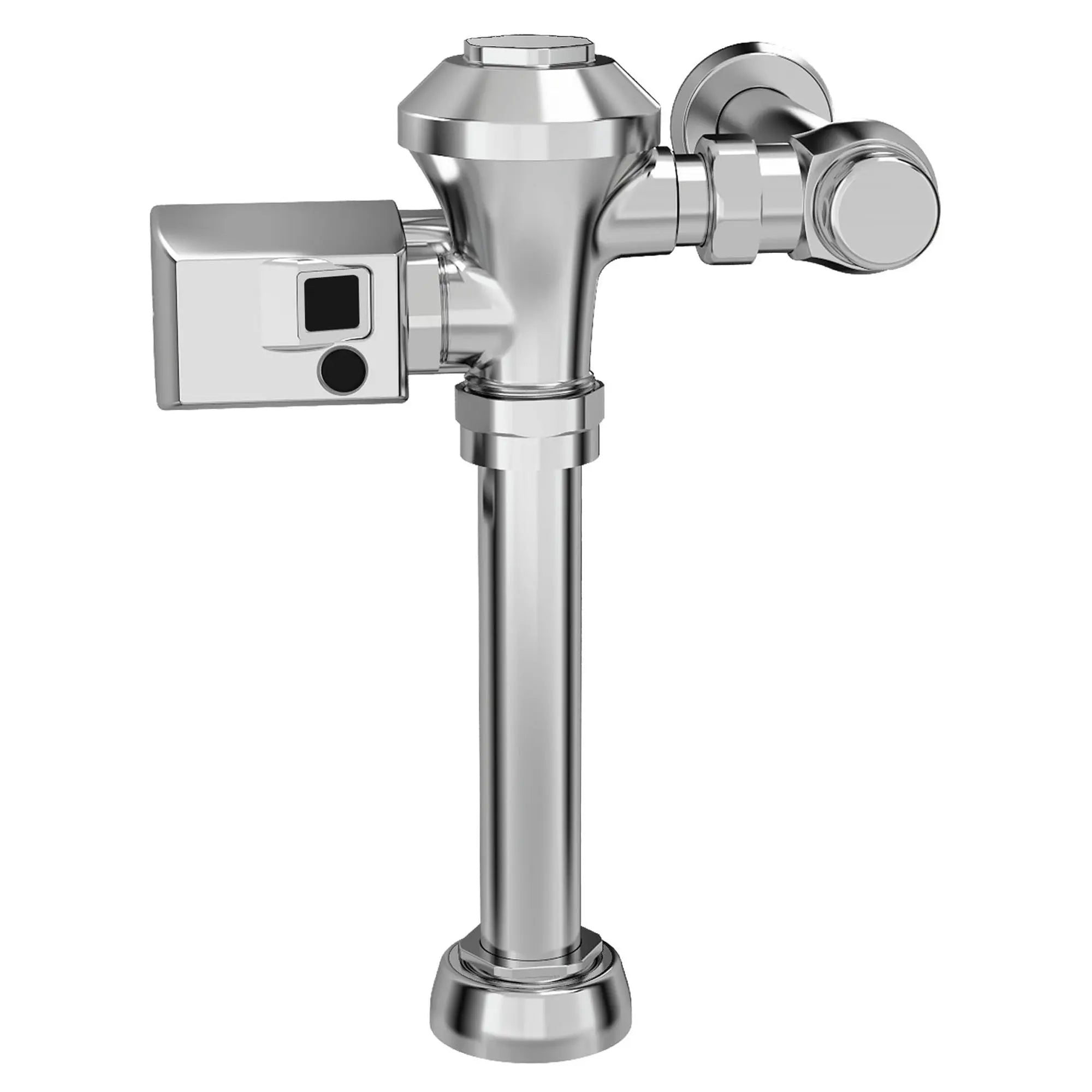 Ultima® - Robinets de chasse d’eau à membrane à capteur pour toilette, alimentation à pile, 1,1 gpc/4,2 lpc // CHROME POLI // 57612_6147SM111002_0_CDNwebp.webp