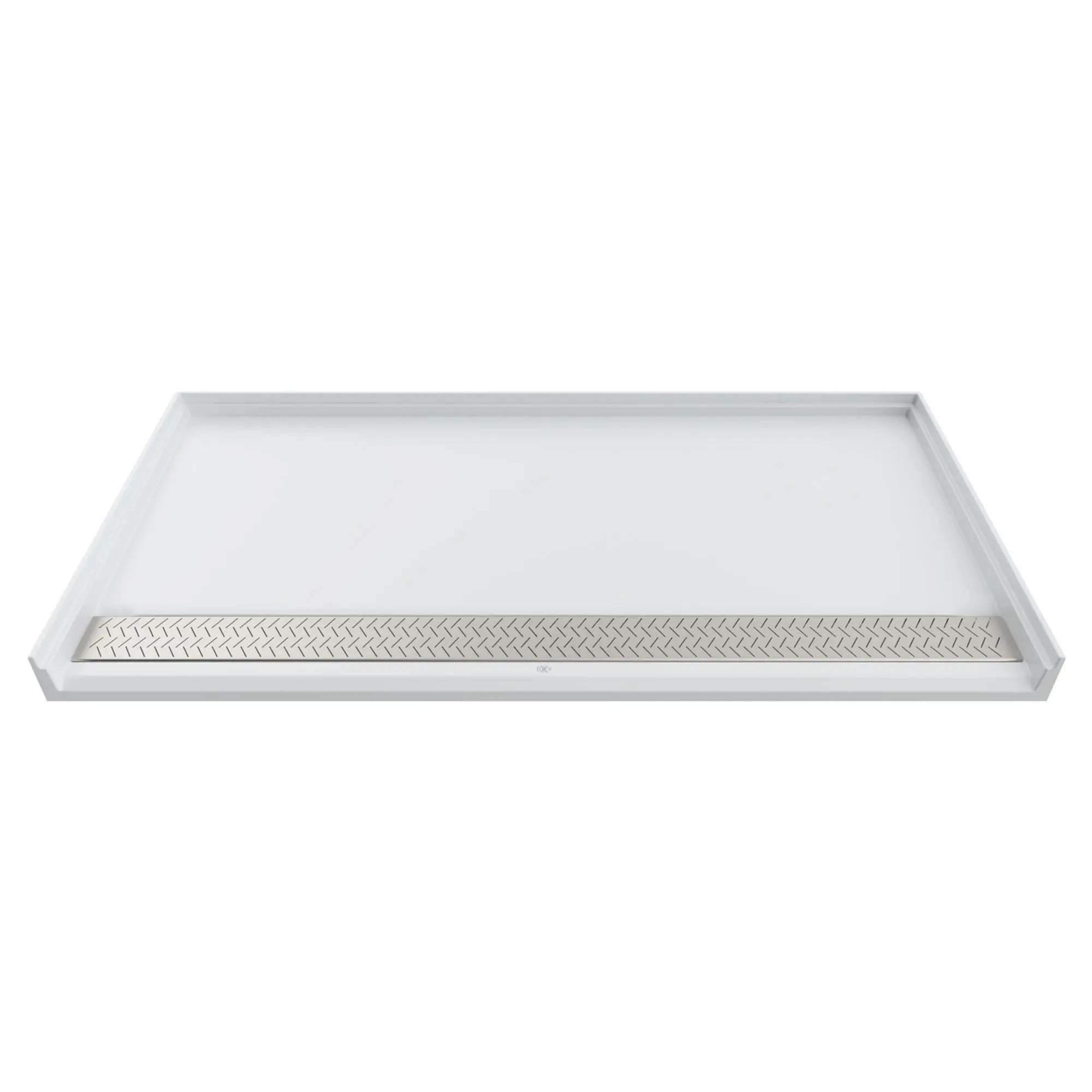 Townsend® - base de douche de 64 x 38 po à seuil unique avec drain linéaire (ADA) // BLANC DOUX // 57660_6438AMFCOL218_CA_0_CDNwebp.webp
