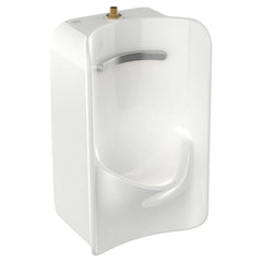 [6516001EC.020] Greenbrook® 0.125 – 0.5 gpf (0.47 – 1.9 Lpf) Top Spud Urinal with EverClean - White