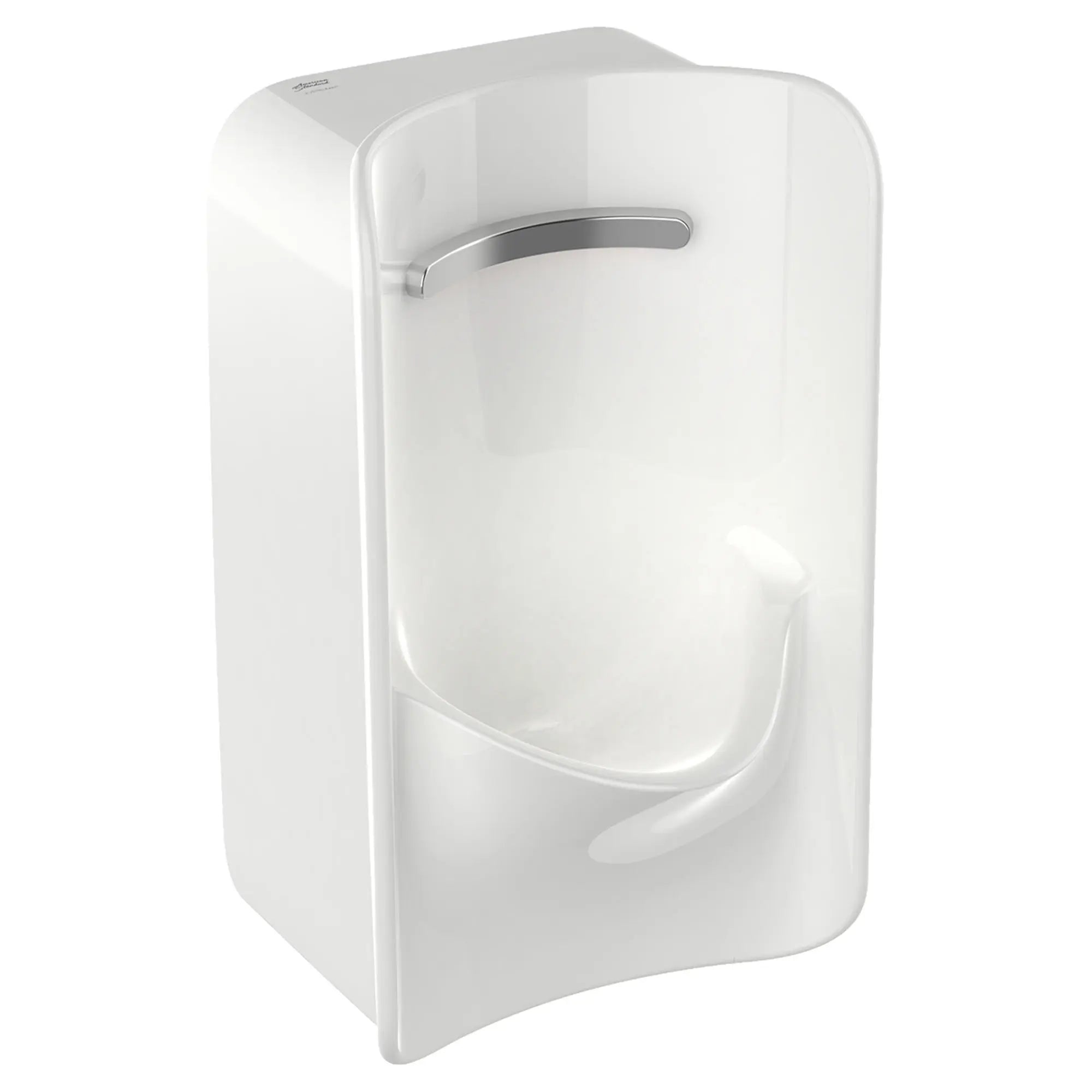 Urinoir Greenbrook® 0,47 à 1,9 Lpc (0,125 gpc à 0,50 gpc), à collet arrière avec EverClean® // BLANC // 57677_6517001EC.020_less_Flush_Valve_Iso_0_CDNwebp.webp