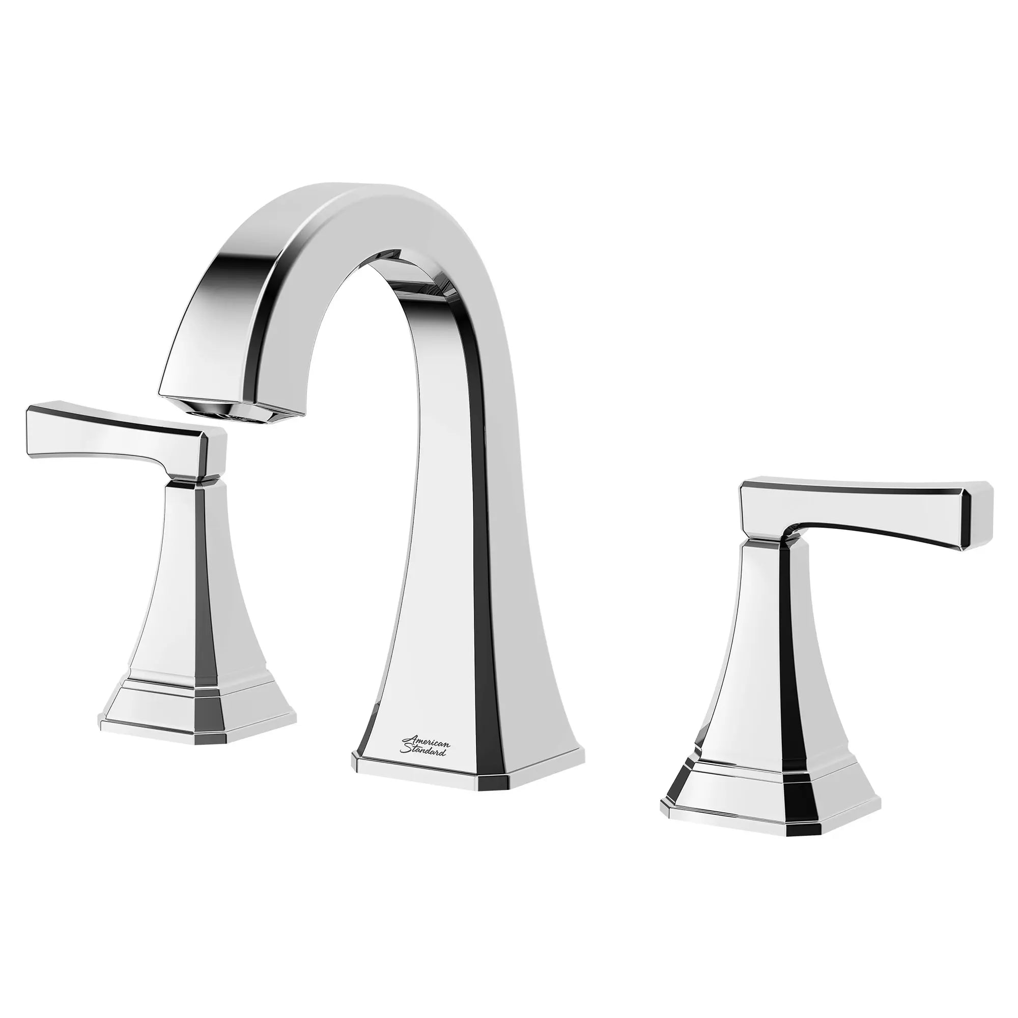 Robinet de salle de bain Westerly à grand écartement de 8 po, 1,2 gpm/4,5 L/min avec 2 poignées à levier // CHROME POLI // 57758_7012801002_1_CDNwebp.webp