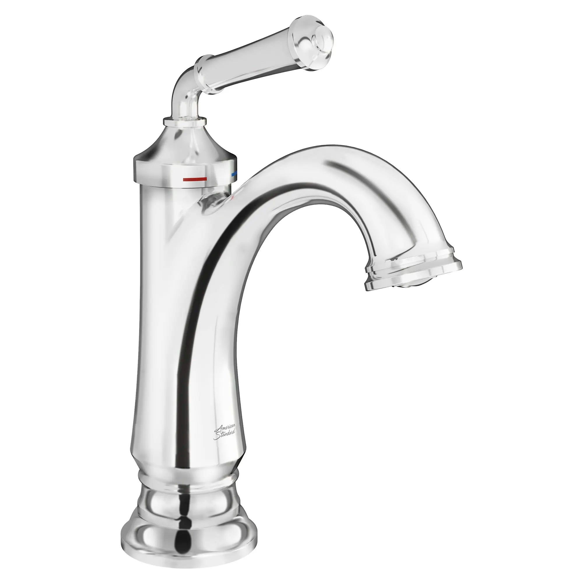 Delancey® Robinet de salle de bain monotrou à poignée unique 1,2 gpm/4,5 L/min avec poignée à levier // CHROME POLI // 58566_7052114002_0_CDNwebp.webp