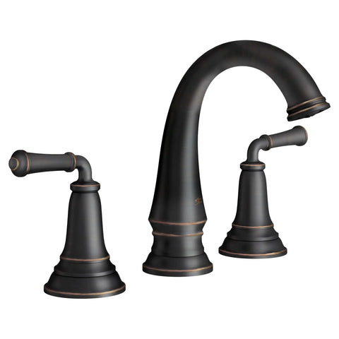 Delancey® - Robinet de salle de bain à 2 poignées espacées de 8 po 1,2 gpm/4,5 L/min avec poignées à levier