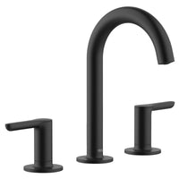 Studio® S 8-Inch Widespread 2-Handle Bathroom Faucet 1.2 gpm/4.5 L/min With Lever Handles // MATTE BLACK // 59079_7105801243_CDNwebp.webp
