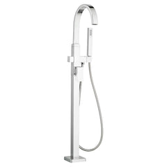 Times Square Contemporary Square Freestanding Tub Faucet with Personal Shower for Flash Rough-in Valve with Lever Handle // CHROME // 59267_7184951002_CDNwebp.webp