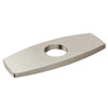 [7353101P.295] 4-Inch Deck Plate - Polished Chrome
