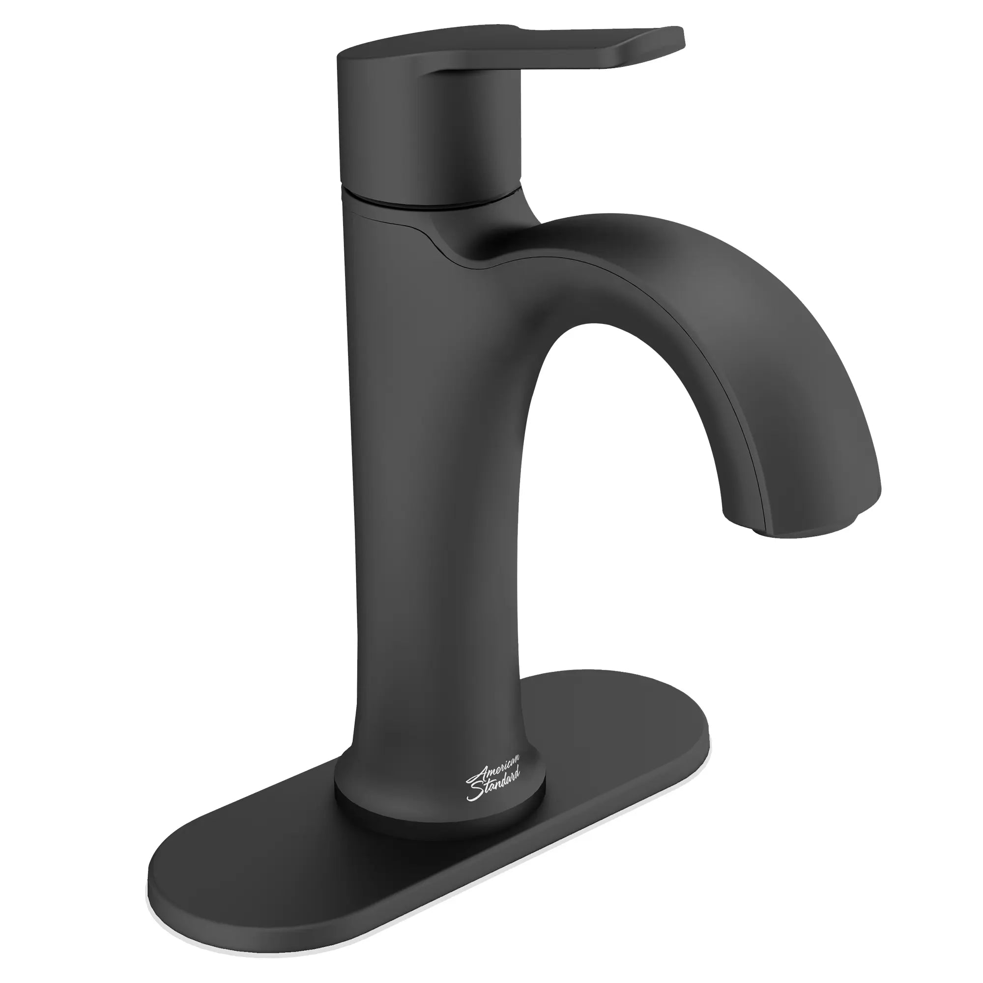 Robinet de salle de bain monotrou Corsham 1,2 gpm/4,5 L/min avec poignée à levier // NOIR MAT // 61095_7428101.243_0_CDNwebp.webp