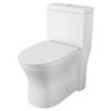 [752CA200.020] Cosette One-Piece Dual Flush 1.28 gpf/4.8 Lpf and 0.92 gpf/3.5 Lpf Standard Height Elongated Complete Toilet With Seat - White